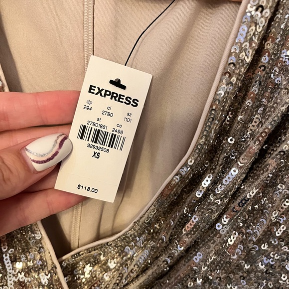 Brand new Express sequin dress - Picture 3 of 4